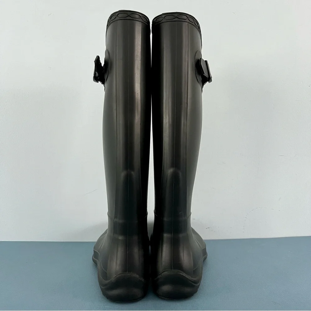 Kamik Olivia‎ Waterproof Black Rubber Rain Boots